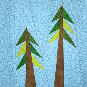TREES Paper Patterned Block Pattern als PDF-Datei