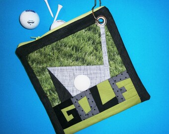 Golf Tote Paper Pieced Pattern, Hard Copy