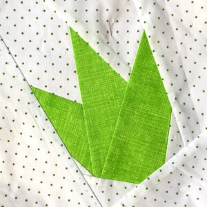 Dinosaur FOOT PRINT Paper Pieced Block Pattern in PDF