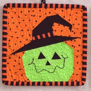 BOO Collection of 6 Halloween Paper Pieced Block Patterns in PDF image 5