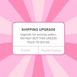 SHIPPING UPGRADE | USPS Priority/Express