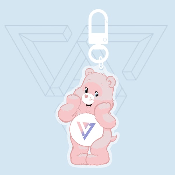 SVT Bear Keychain | seventeen keychain, kpop merch, seventeen merch, seventeen, svt merch, unofficial merch