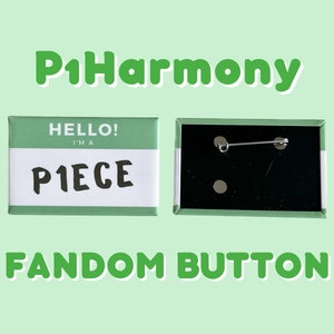 P1Harmony P1ECE Button | KPOP Button | P1ece Button | Kpop Fandom | P1Harmony | P1Harmony Button