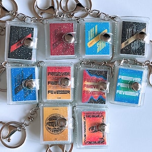 ATEEZ Mini Album Keychain | KPOP photocards | ateez photocards | ateez binder | photocard binder | mini photo binder | ateez keychain