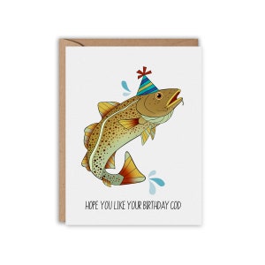 Birthday COD Greeting Card, Birthday Card, Funny Greeting Card