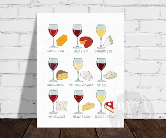 Wine Pairing Chart Printable