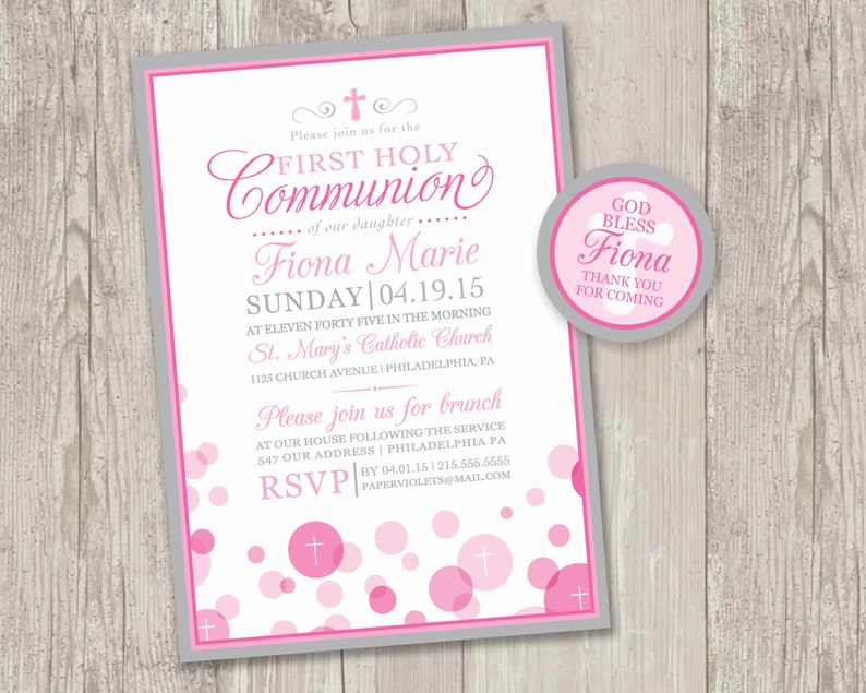 Printable : Initially Holy Communion invites Absolutely free matching thank yourself tag electronic record photograph relating to Free Printable First Communion Invitations identified as Printable : To start with Holy Communion invites Totally free matching thank oneself tag electronic report