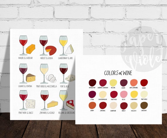 Wine Color Chart