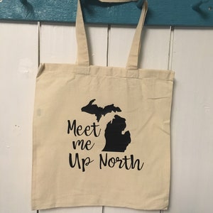 Tote Bag: Lake Superior embroidered patch