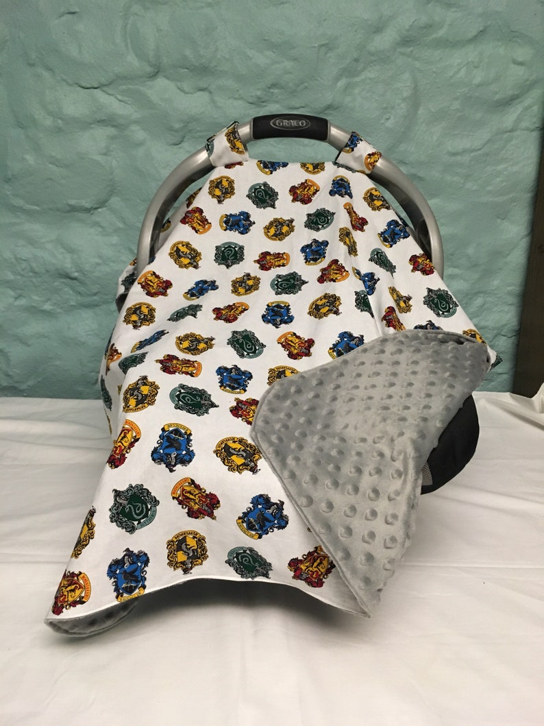 Harry Potter Baby Car Seat Cover Canopy Blanket Shower Gift