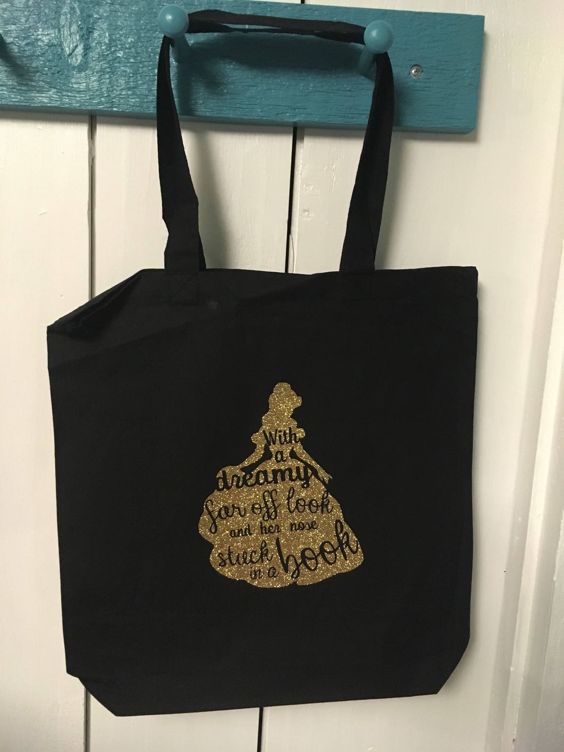 Belle Tote Bag Beauty and the Beast Tote Bag Disney