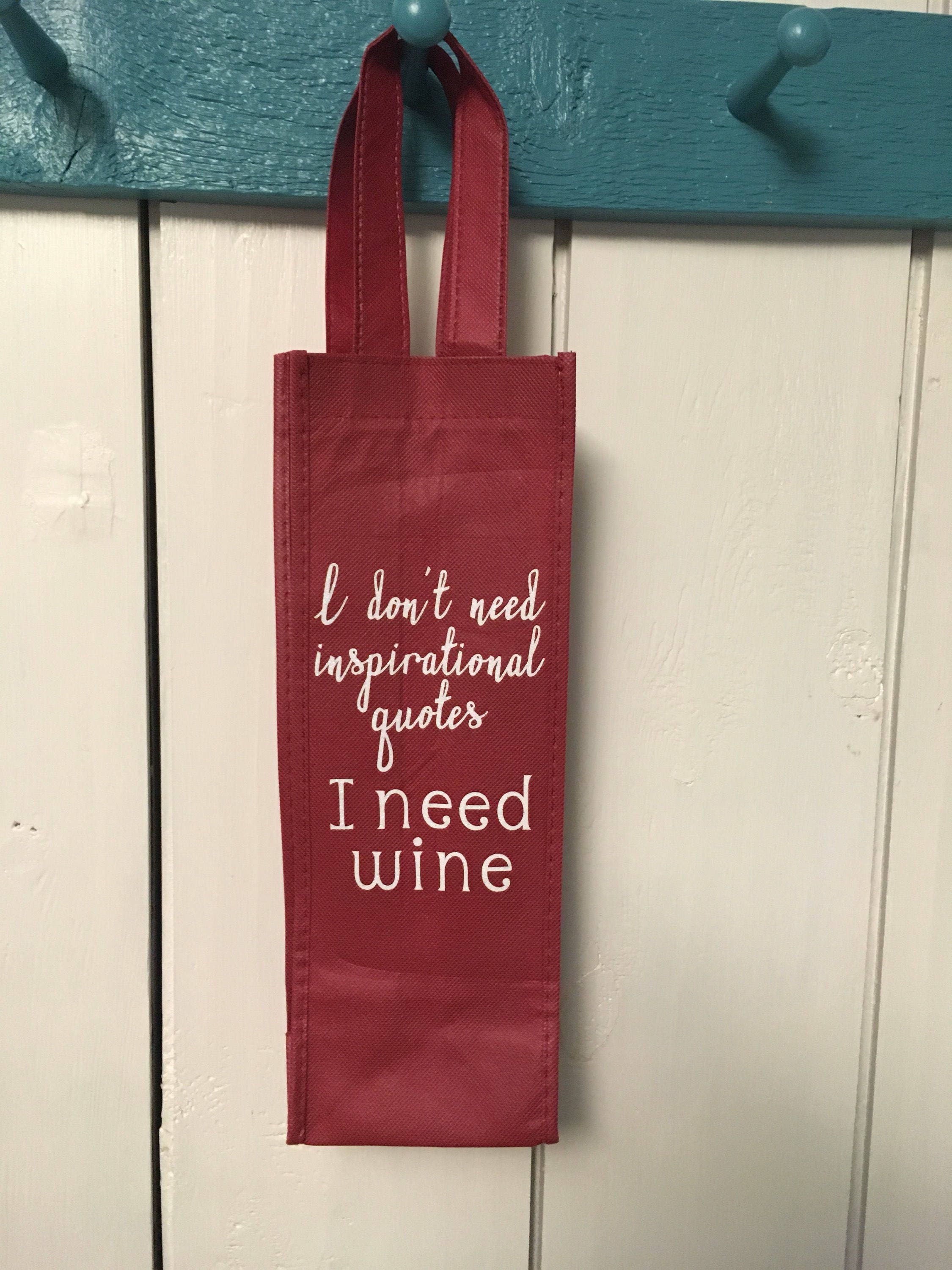 reusable wine tote