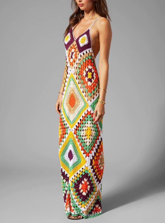 sexy crochet dress