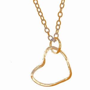 Copper Penny &quot;Heart&quot; Pendant Necklace