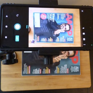 CamStand®  ScanBoard GTMMS - Desktop Smartphone Document Scanner