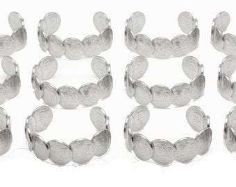 Wholesale lot of 12 Never-Broke Nickle Bracelets - Hand Made / Real Nickels