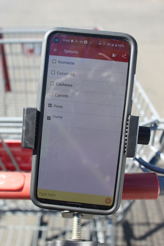 CartClamp™ Smartphone Clamp For Shopping Carts