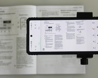 CamStand ® ScanBoard GTMMS - Desktop Scanner for Your Smartphone