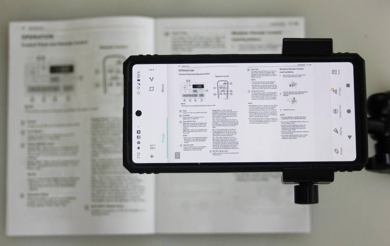 CamStand ® ScanBoard GTMMS - Desktop Scanner for Your Smartphone image 1