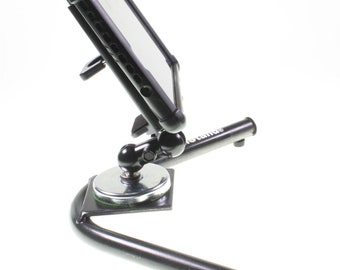Deskpro Dual Deluxe - Heavy Duty Universal Desktop Mount for both Tablets and Smartphones