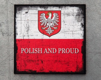 Polish Magnet, Poland Flag, Man Cave Decor, Housewarming Gift, Gift For Mom,  Gift For Dad, Birthday Gift, Boyfriend Gift, Hostess Gift