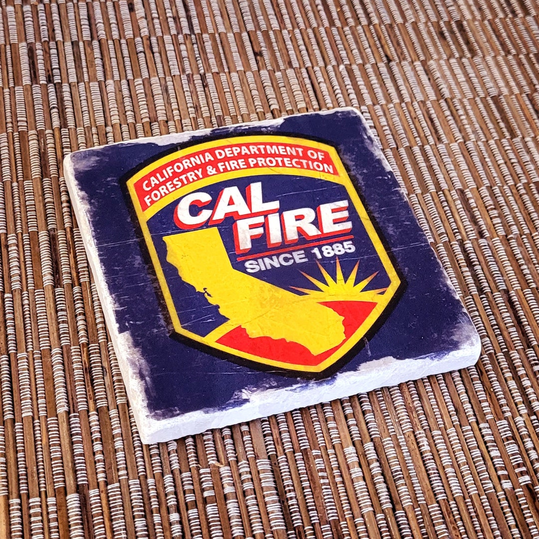 Cal Fire Coaster California Forest Fighter Wildfire Gift - Etsy
