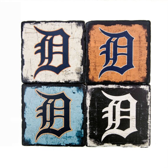 coaster set christmas gift set detroit coasters english d etsy