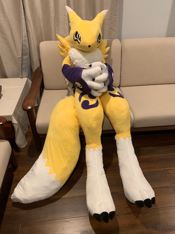 Renamon Custom Made Plush 79 | Etsy