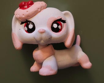 Strawberry Shortcake Dachshund LPS Custom