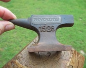 Cast Iron WINCHESTER 1929 Mini Anvil Salesman Sample Blacksmith Tool Heavy Anvil