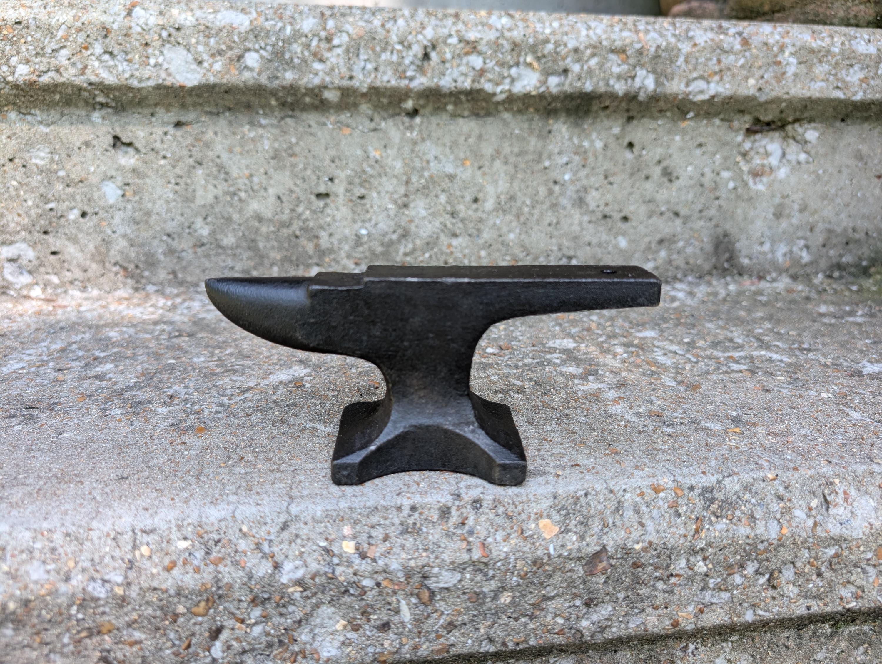 Cast Iron COLT 1855 Mini Anvil Salesman Sample Blacksmith Tool