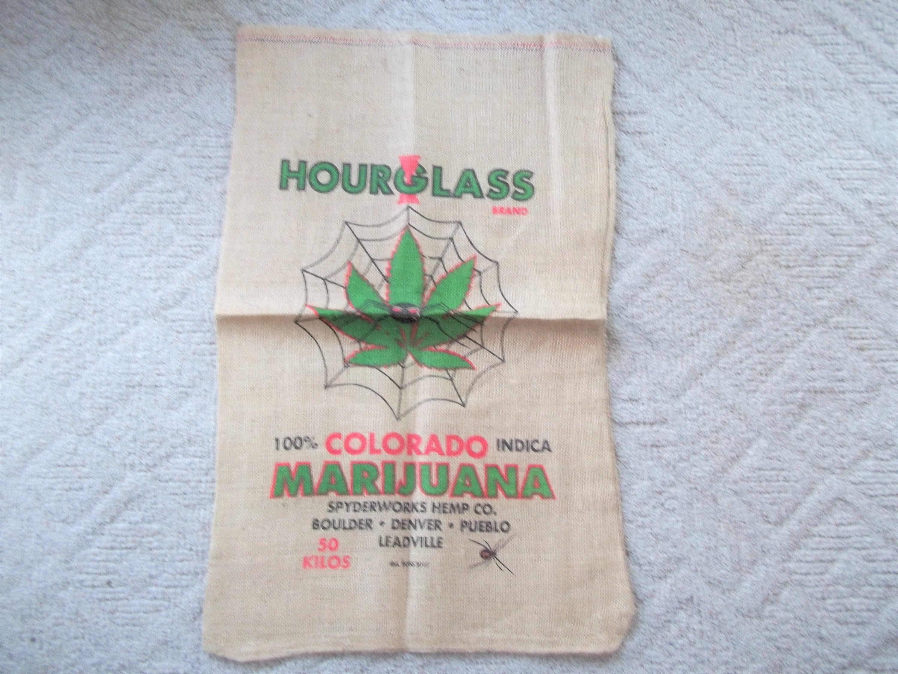 Marijuana burlap bags wholesale sale
