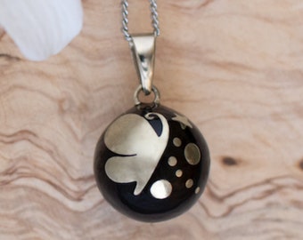 Pregnancy necklace - Harmony ball - Musical necklace - Mom-to-be - Pregnancy - Baby - Butterfly - Parents - Maternity - Olfée - Olfee