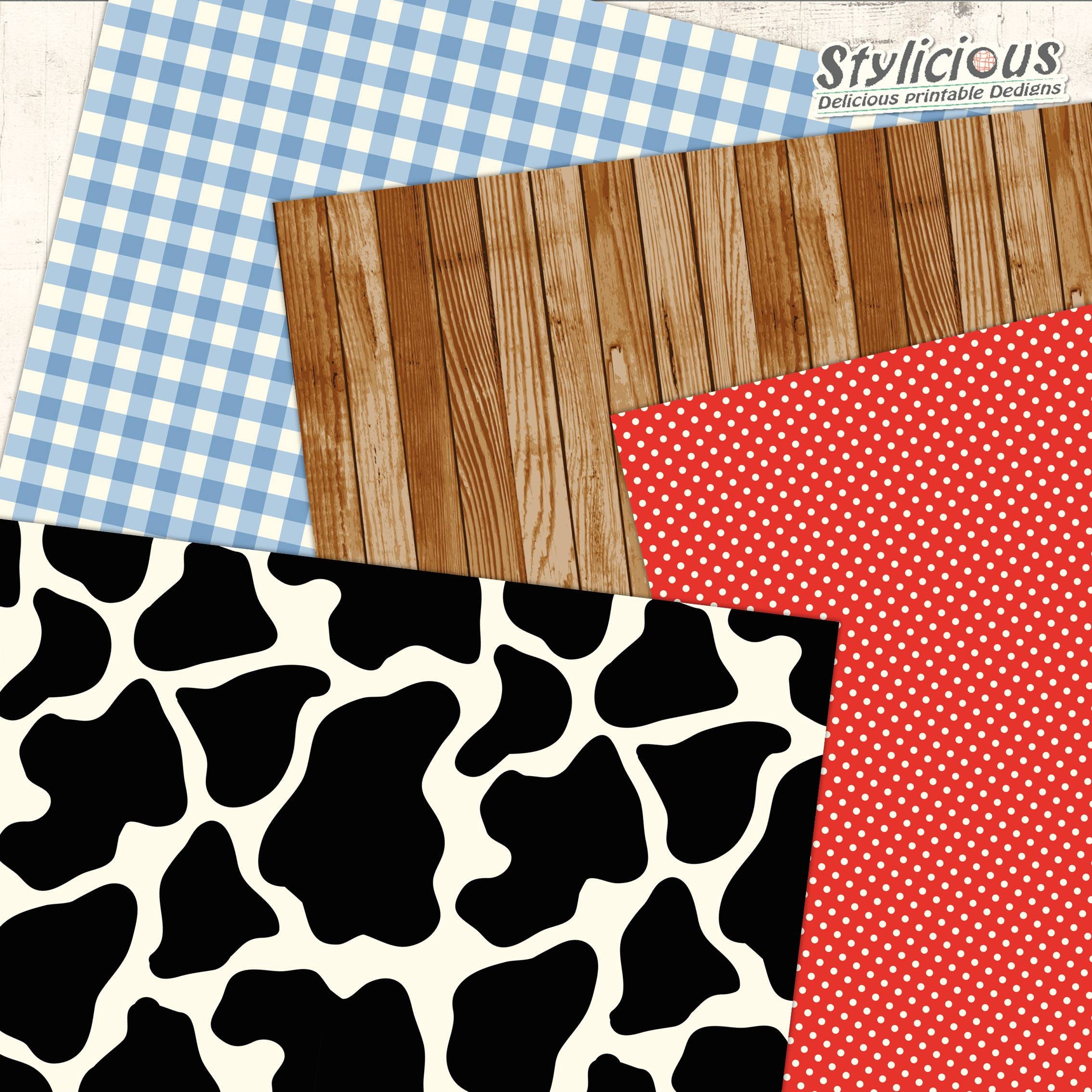 Farm Life Scrapbook Paper Pack Farming Printable Digital Paper Pack ...
