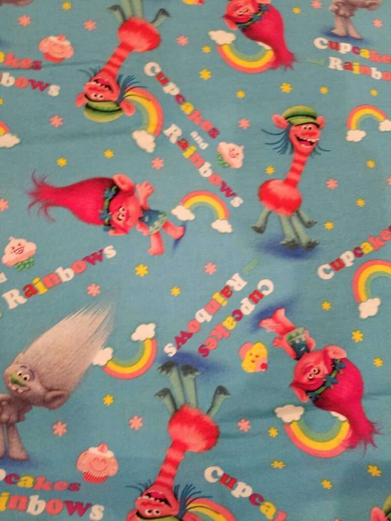 trolls crib sheets