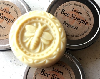 Lotion Bars, Bergamot, Gifts for Wife