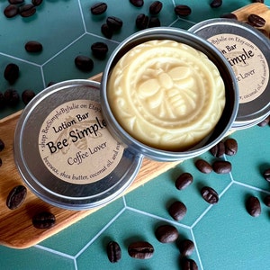 Lotion Bars, Coffee Lover Gift