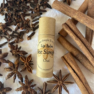 Zero Waste Lip Balm, Chai, Dog Walker Gift