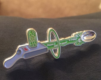 Portal Gun Spoon Pin