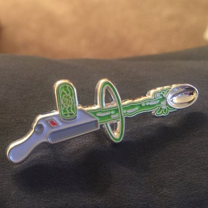 Portal Gun Spoon Pin