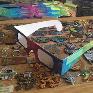 Diffraction / firework / rave / prism glasses (3 pairs of glasses)