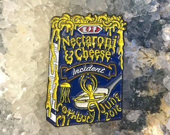 Nectaroni and Cheese - Electric Forest 2016 Hat pin