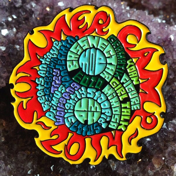 Summer Camp Music Festival 2014 Hat Pin