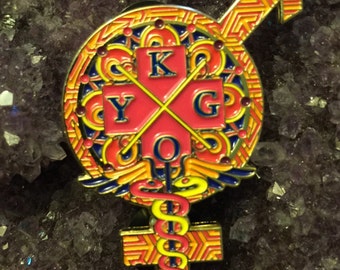 Gold/Pink - Kygo Sexual Healing Hat Pin