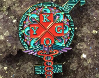 Red/Blue - Kygo Sexual Healing Hat Pin