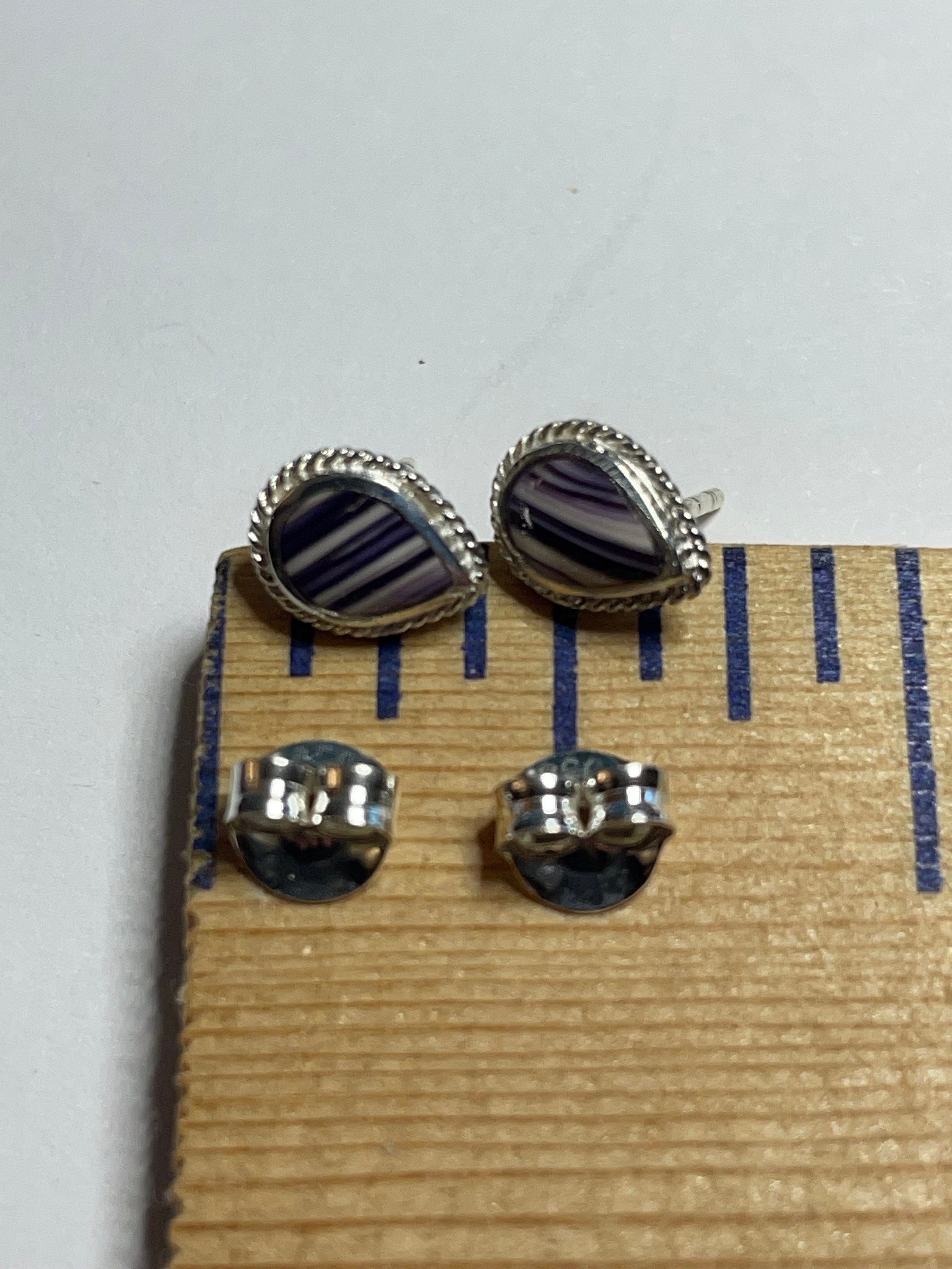 E1057 Novette Beads Small Sterling Earrings