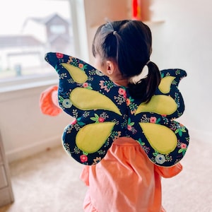 Handmade Fabric Butterfly Wings