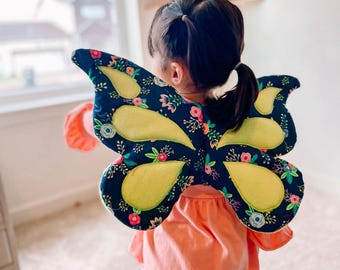 Handmade Fabric Butterfly Wings