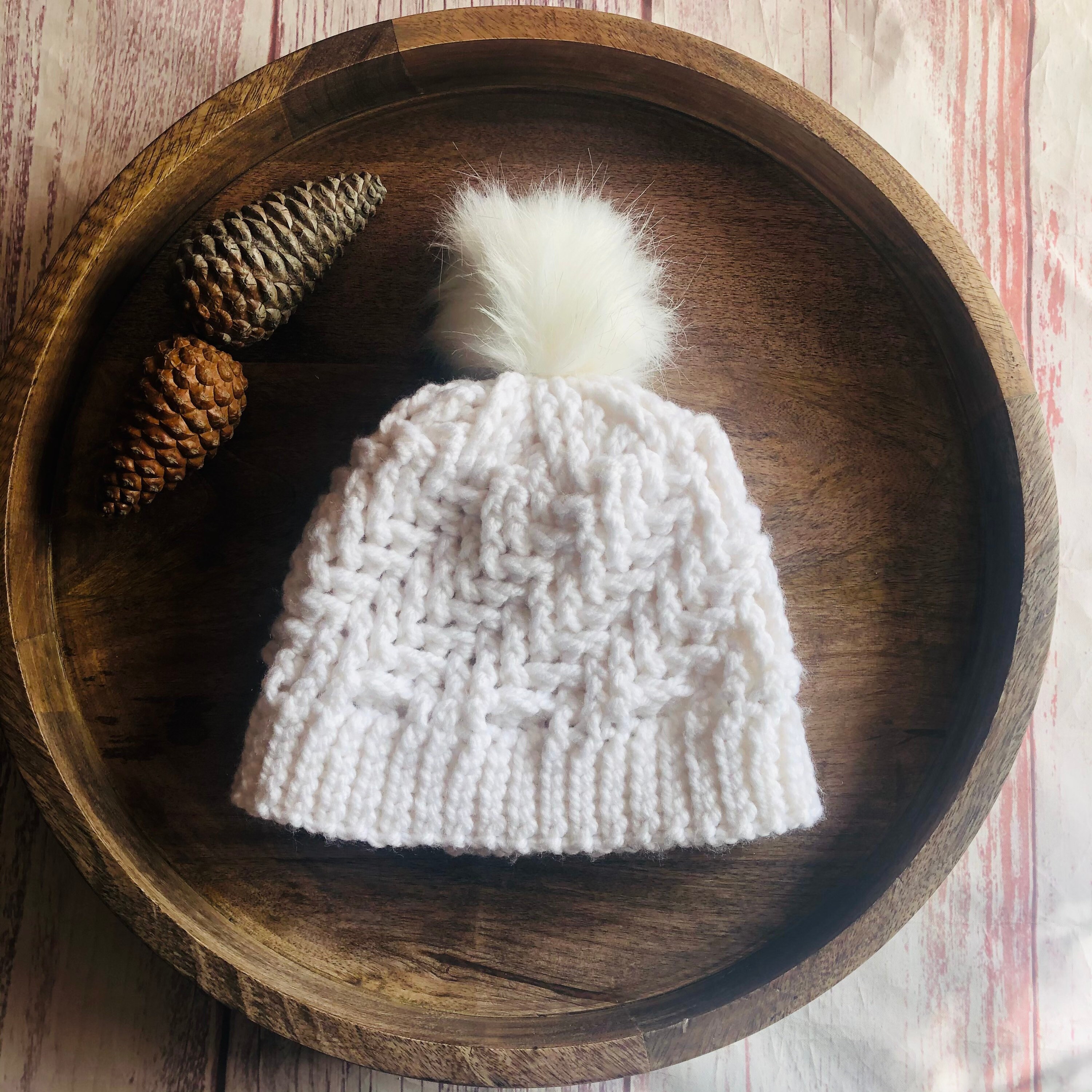Marshmallow Cloud Crochet Beanie Hat Etsy