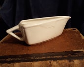 Art Deco Gravy Boat Homer Laughlin Milford Vintage